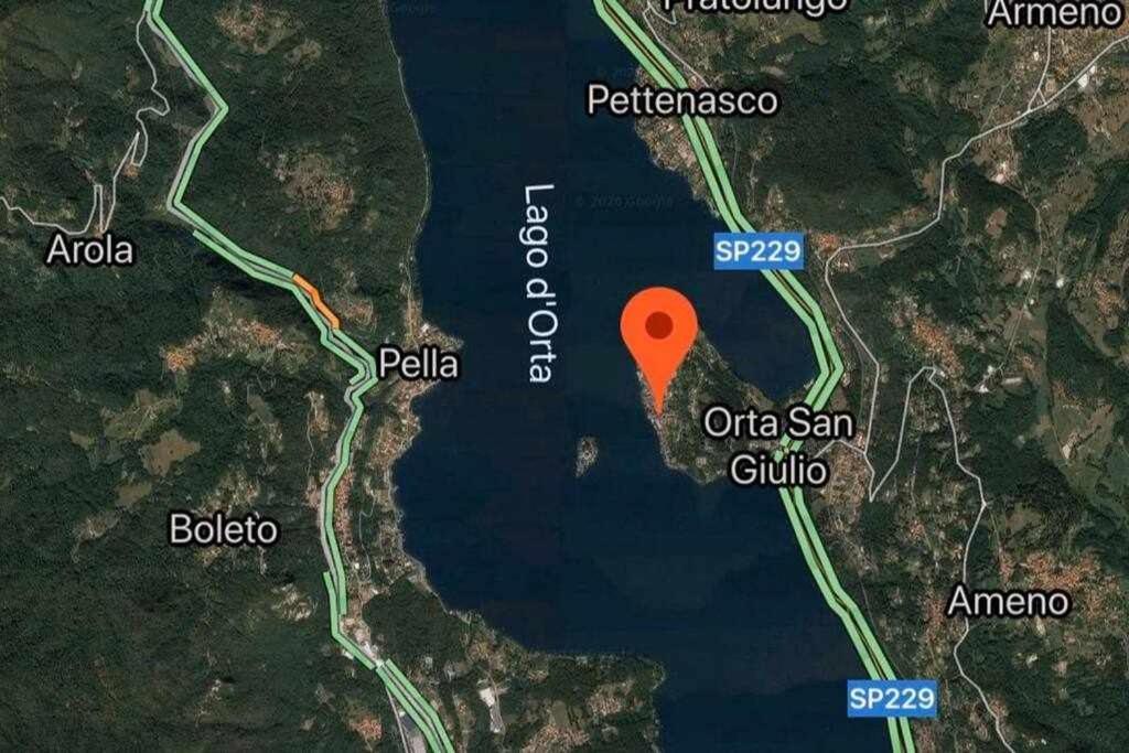 Orta Paradise 6 Orta San Giulio Bagian luar foto